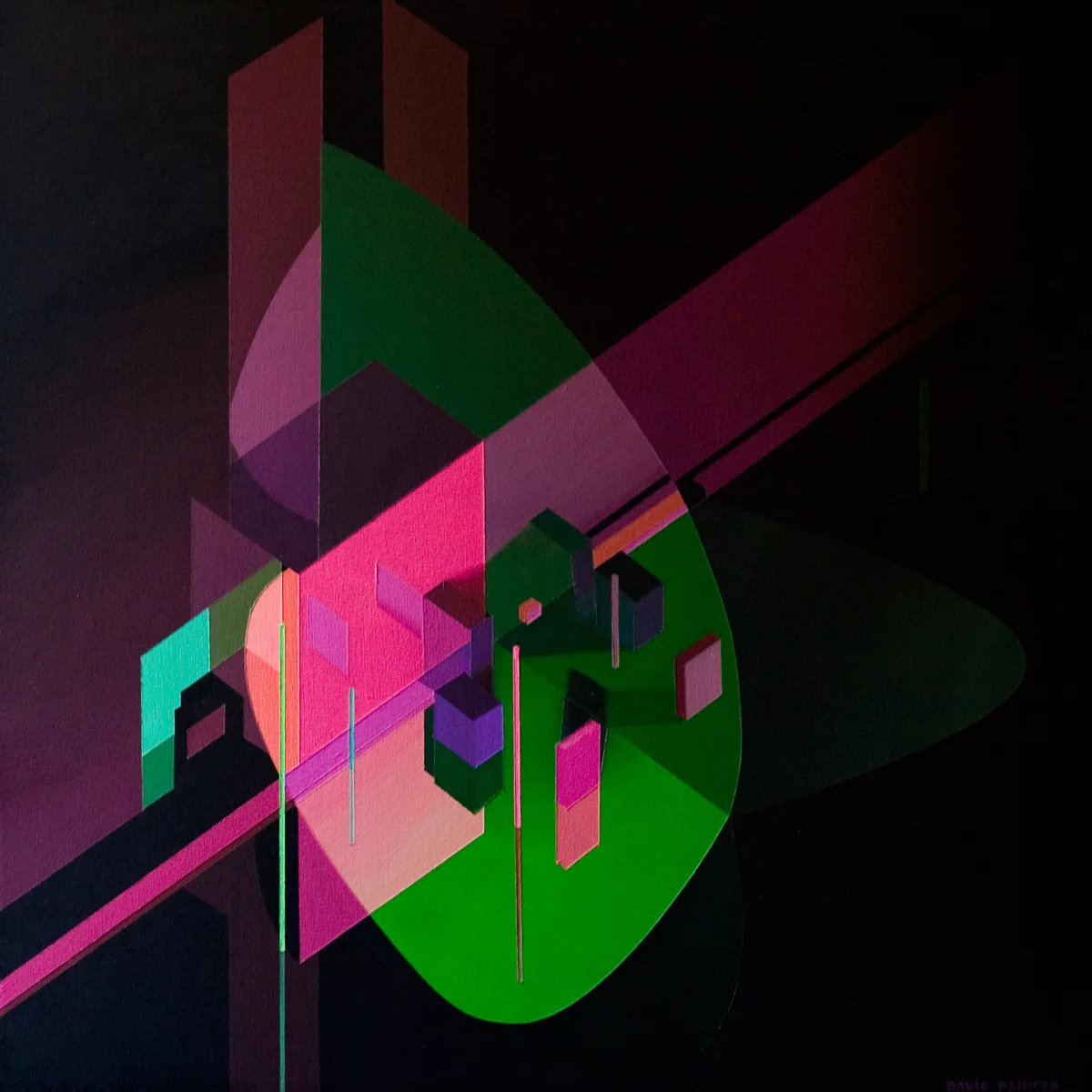 Green Acid Shaped Light, David Pellicer