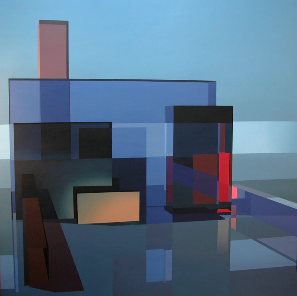 Bluish Grey Cyclorama, David Pellicer