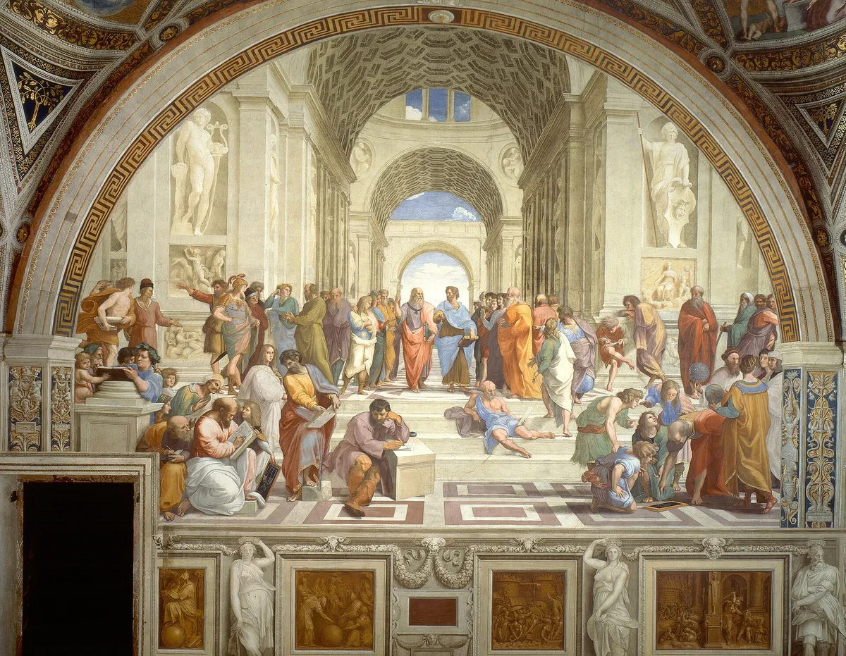 La escuela de Atenas